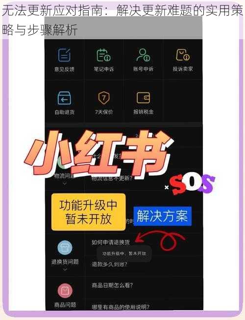 无法更新应对指南：解决更新难题的实用策略与步骤解析