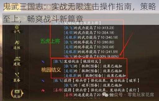 鬼武三国志：实战无限连击操作指南，策略至上，畅爽战斗新篇章