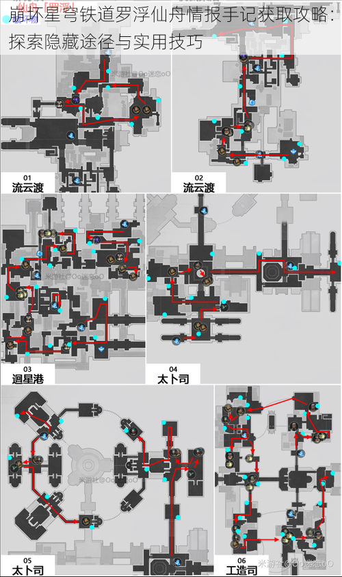 崩坏星穹铁道罗浮仙舟情报手记获取攻略：探索隐藏途径与实用技巧