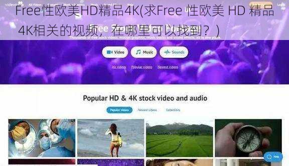 Free性欧美HD精品4K(求Free 性欧美 HD 精品 4K相关的视频，在哪里可以找到？)