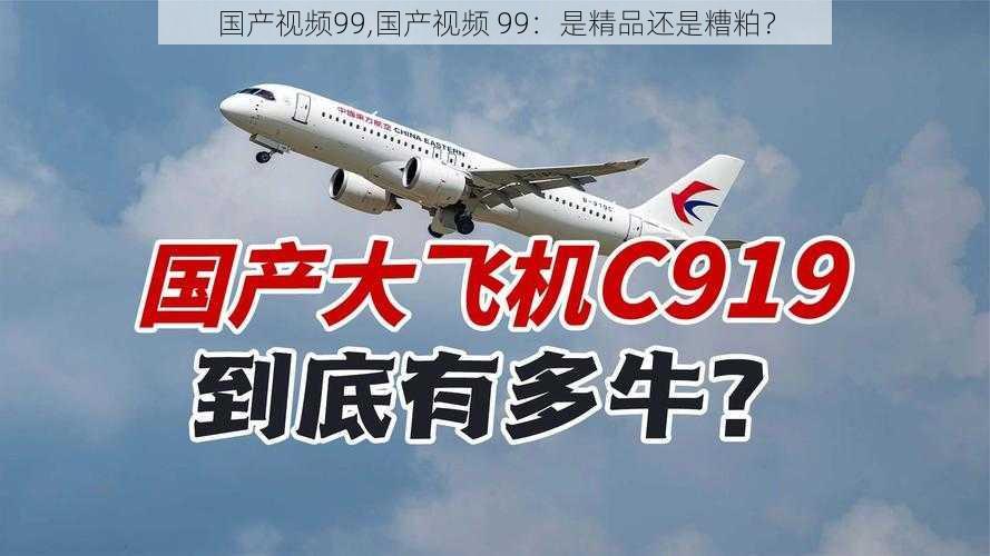 国产视频99,国产视频 99：是精品还是糟粕？