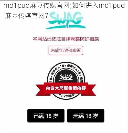 md1pud麻豆传媒官网;如何进入md1pud 麻豆传媒官网？