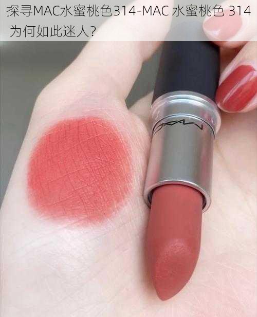 探寻MAC水蜜桃色314-MAC 水蜜桃色 314 为何如此迷人？