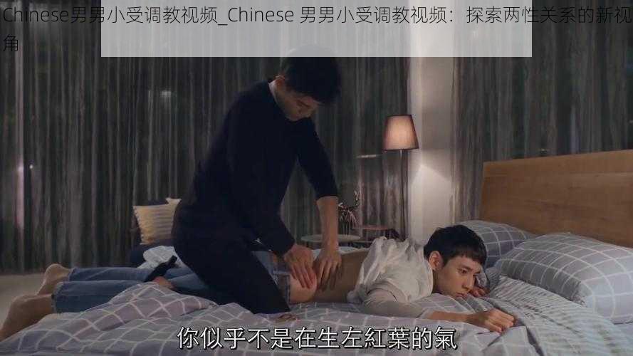 Chinese男男小受调教视频_Chinese 男男小受调教视频：探索两性关系的新视角