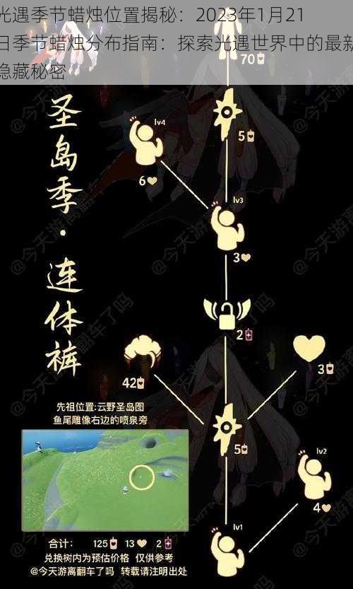 光遇季节蜡烛位置揭秘：2023年1月21日季节蜡烛分布指南：探索光遇世界中的最新隐藏秘密